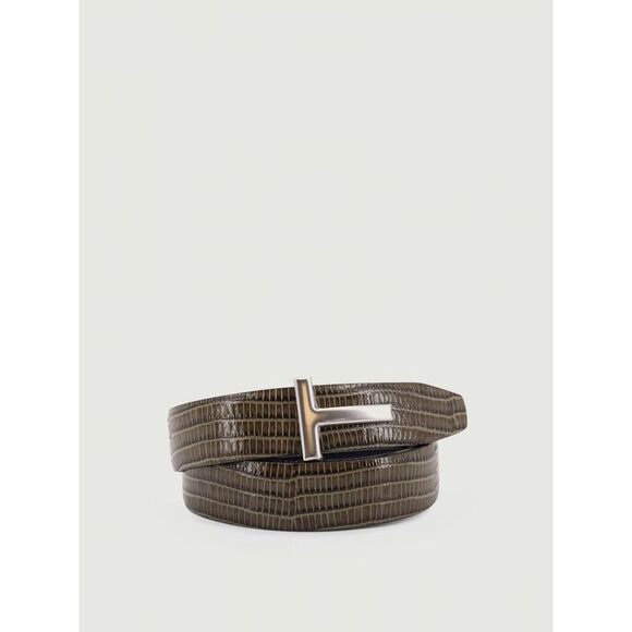 Tom Ford Belt Men Grey